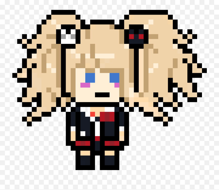 Pixilart - Junko Enoshima Pixel Png,Junko Enoshima Transparent