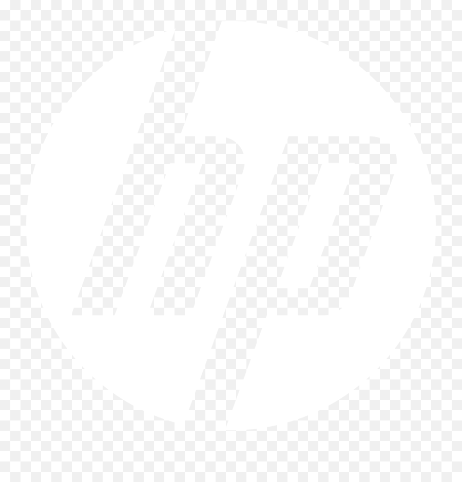 Hp - Transparent Hp Logo White Png,Hp Logo Transparent