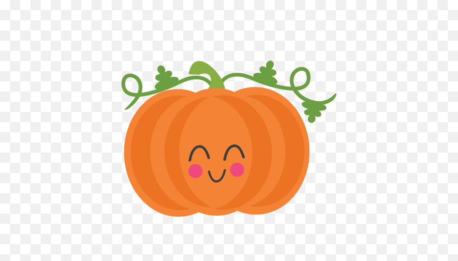 Pumpkin Clip Art Cute Png Image With No - Cute Pumpkin Clip Art,Pumpkin Vector Png