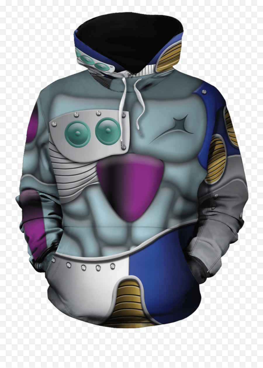Dragonball Xenoverse 2 Mecha Frieza Form Pullover Hoodie - Christmas All Over Print Hoodie Png,Xenoverse 2 Logo