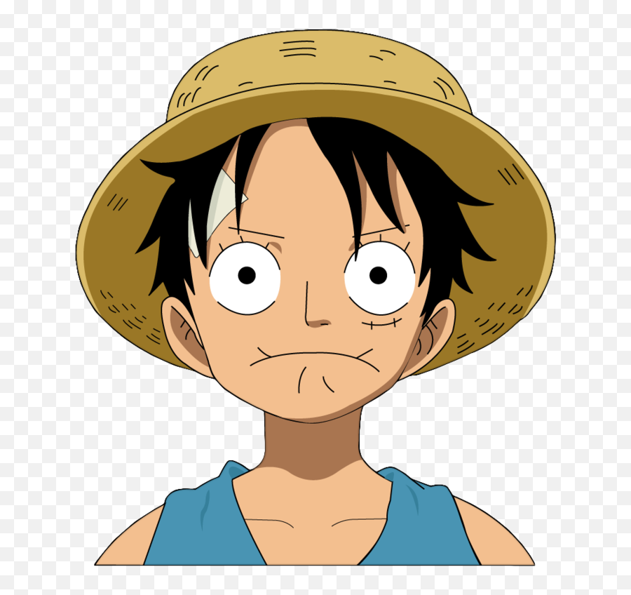 Luffy Face Png Image - One Piece Funny Faces,Funny Faces Png
