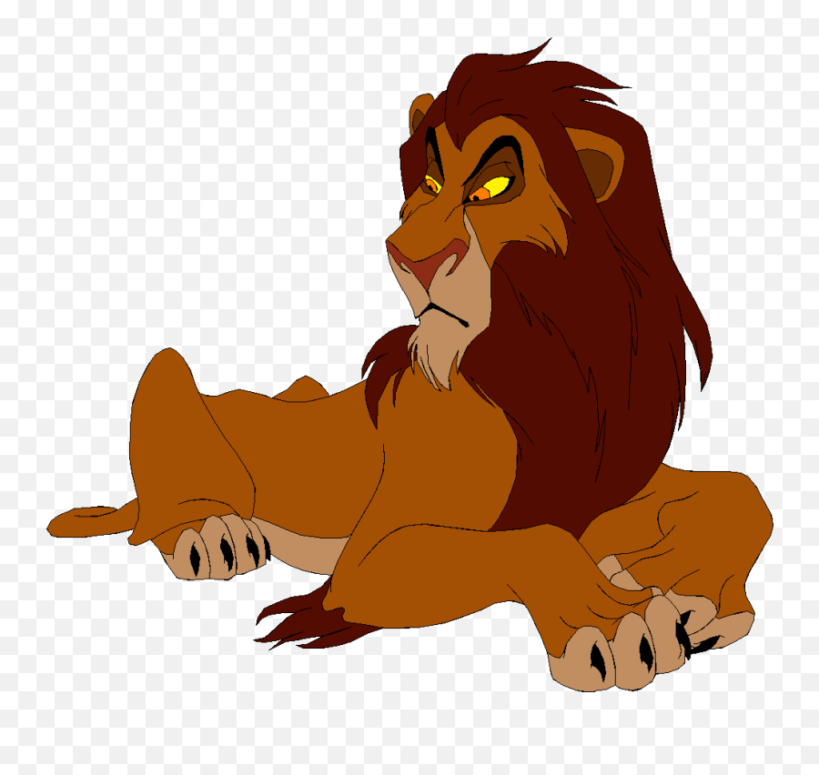 Mufasa Transparent Background Png Mart - Lion King Scar Png,Lion Transparent