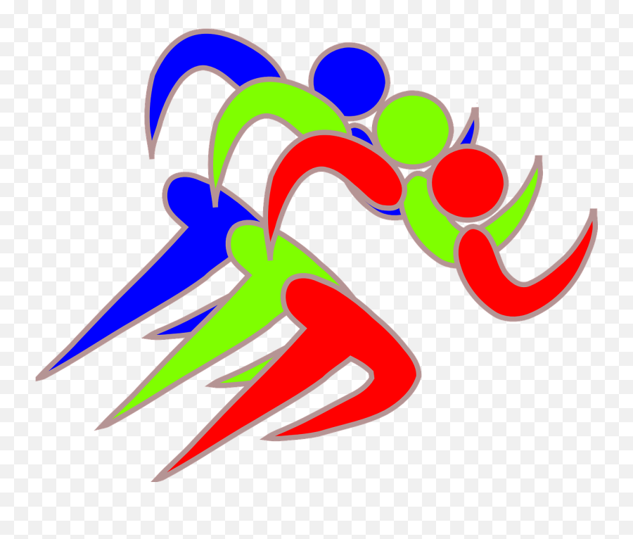 Runner Icon Sport Racing Blue Png - Design Inter House Sport,Racing Icon