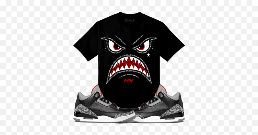 Air Jordan 3 Shirts U2013 Sneakertee83 - T Shirt Sneaker Match Tees Png,Air Jordan Iii Premium Icon