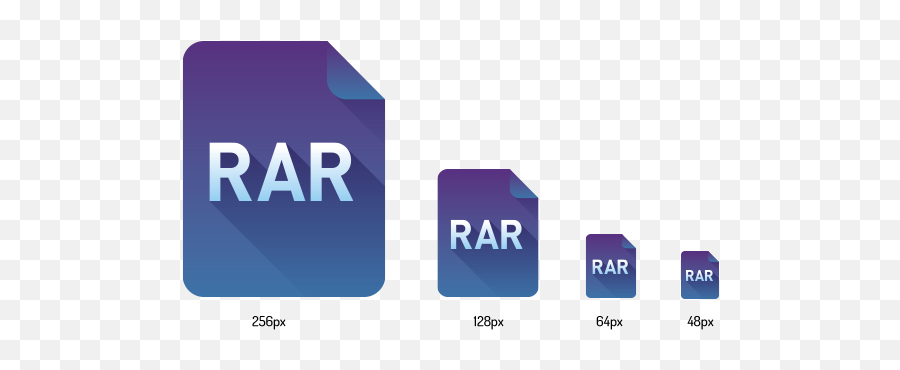 File Type Icons - Vertical Png,.exe Icon