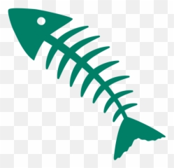 Fish Thorns Silhouette Ad Affiliate - Espina De Pescado Png