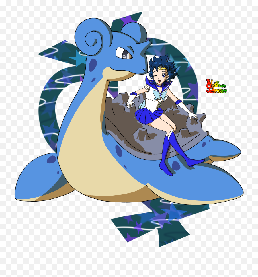 Sailor Mercury And Decided To - Mythical Creature Png,Sailor Mercury Icon