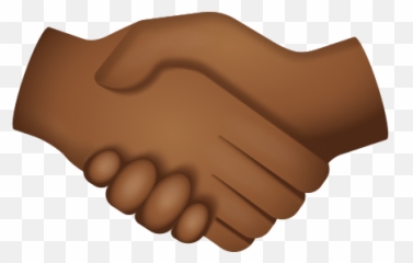 Handshake Medium Dark Skin Tone Icon - Emoji png