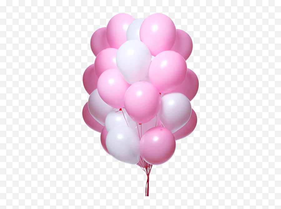 Lroomboutique - White Pink Balloon Png,White Balloons Png