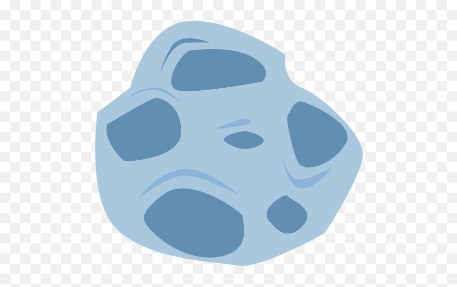 Space Asteroid Flat Style Icon - Canva Dot Png,Asteroid Icon
