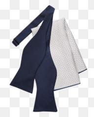 Tommy Hilfiger Navy Bow Tie U0026 Pocket Square Set - Menu0027s Folding png