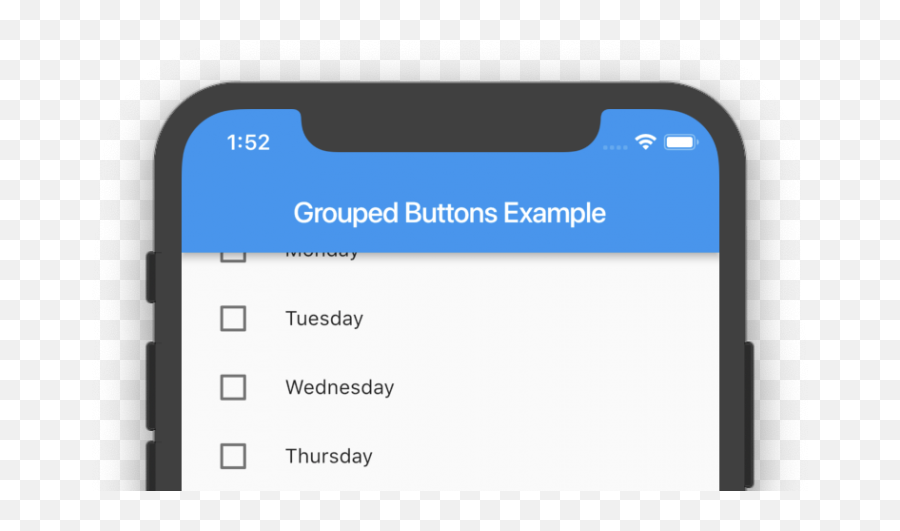 Grouping Checkboxes And Radio Buttons In Flutter - Vertical Png,Flutter Icon Button