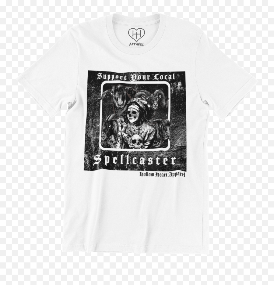 Spellcaster U2013 Hollow Heart Apparel - Short Sleeve Png,Hollow Heart Icon