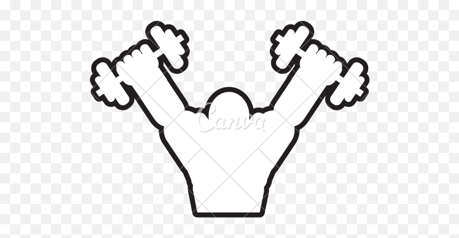 Weight Lifting Icon - Canva Png,Weight Lifting Icon