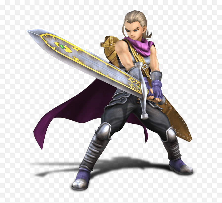 Dragon Quest Heroes Ii - Dragon Quest 11 Hero Transparent Png,Eso Red Sword And Bow On Icon