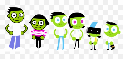 Pbs Kids Logo Ruby Gloom Head Vector - Pbs Kids Face Mask png
