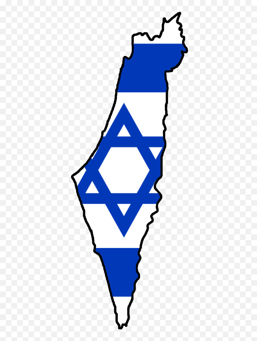 Flag Map Of Israel - Map Of Israel Png Transparent Cartoon Israel Map And Flag,Israel Png