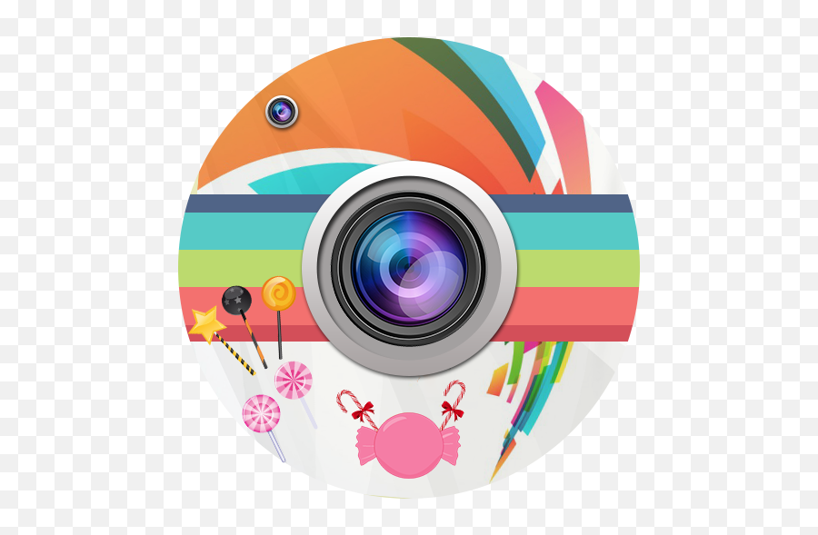Selfie Camera Sweet Collage - Apps On Google Play Camera Lens Png,Front Camera Icon