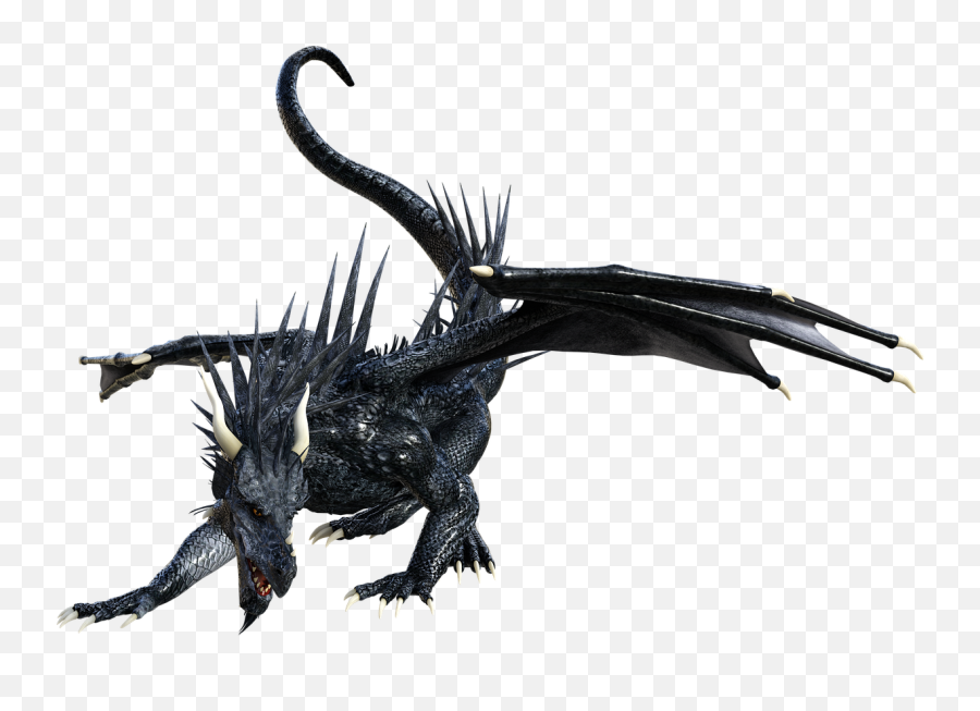 Dragon Black Animal - Free Image On Pixabay Png,Black Dragon Png