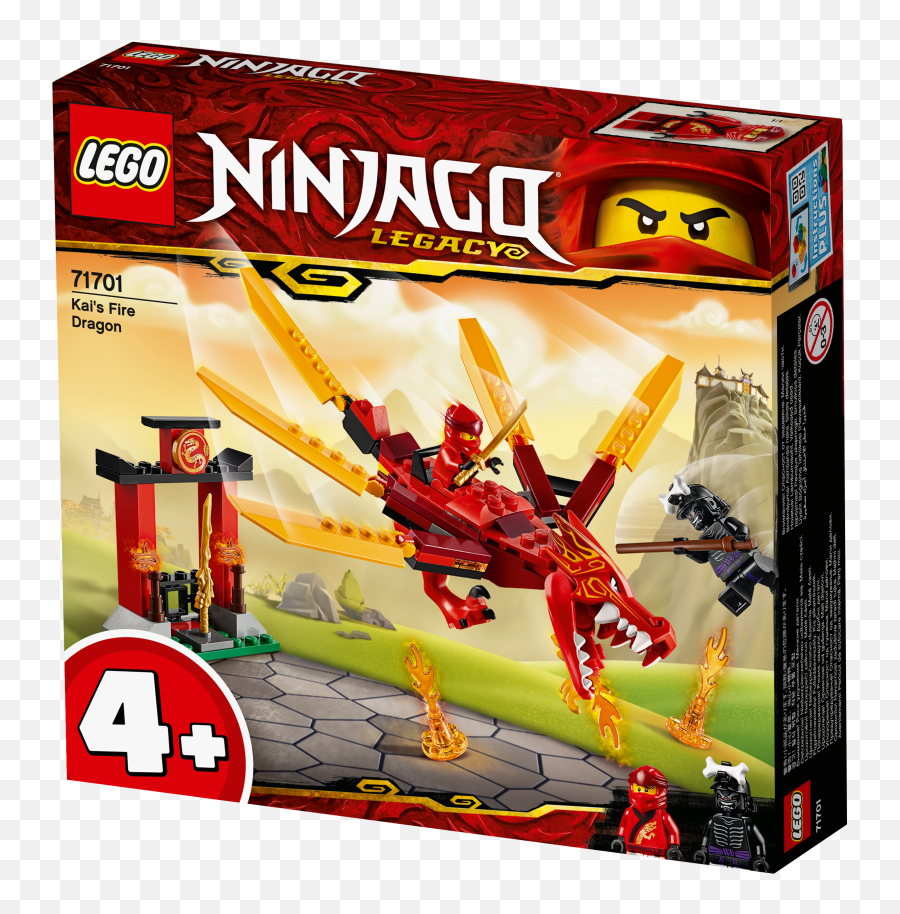 Lego Ninjago - Lego Ninjago Kaiu0027s Fire Dragon 5702016616873 Ninjago Fire Dragon Set 71701 Resize Png,Ninjago Png