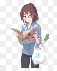 Anime Girl Png Transparent 2 Image - Cartoon