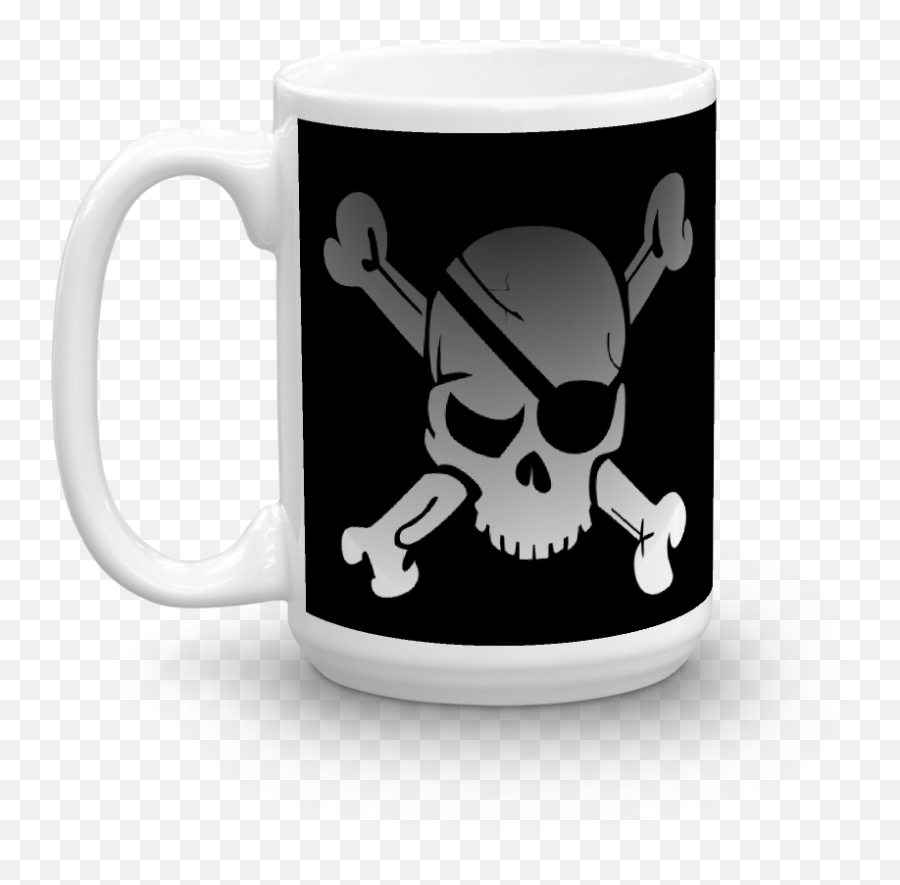 Pirate Flag Mug - Jolly Roger Png,Pirate Flag Png