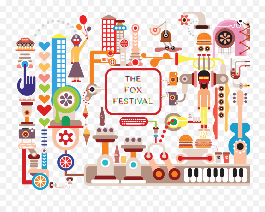 The Fox Festival - Clip Art Png,Fox Interactive Logo
