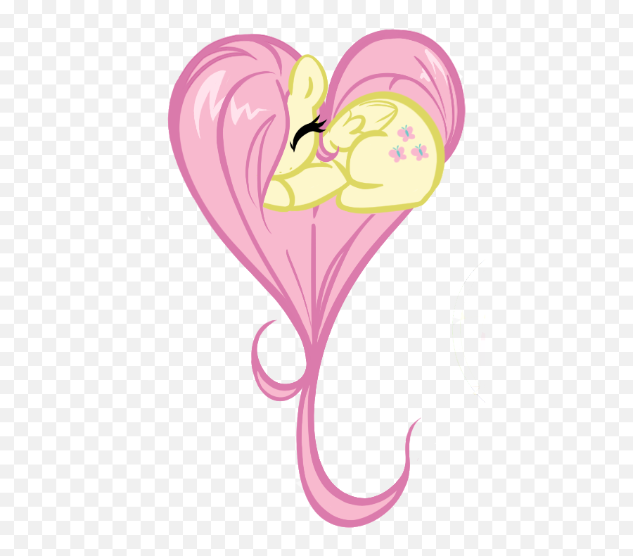 Fluttershy - Every Ponyu0027s Dream My Little Pony Fluttershy Heart Png,Fluttershy Png