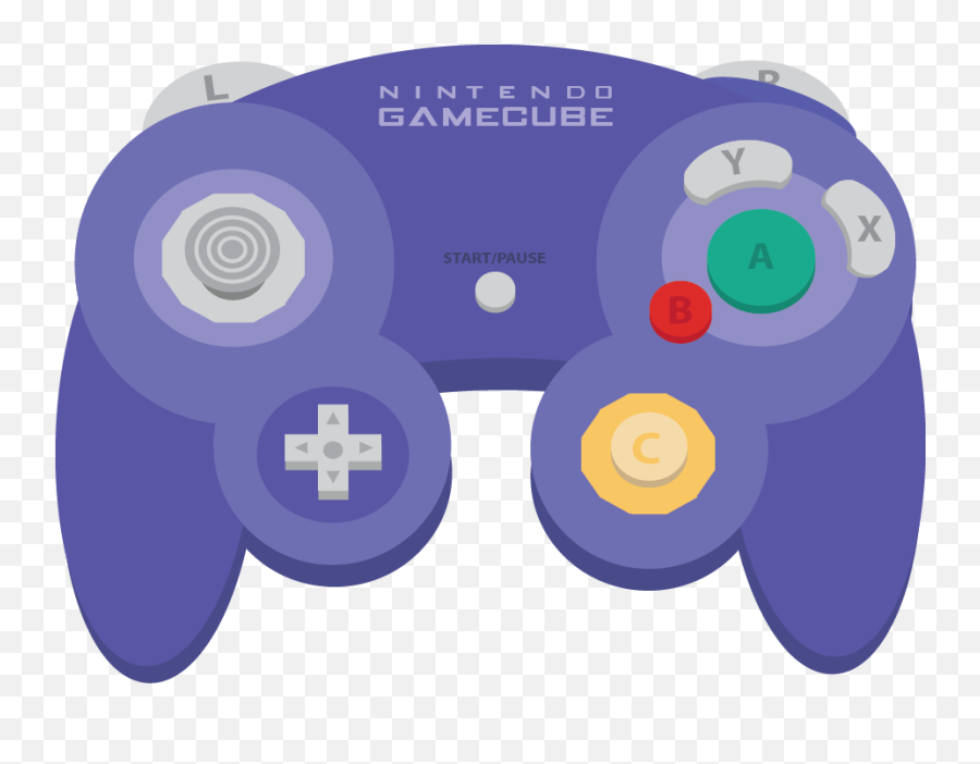 Gamecube Controller Png 6 Image - Super Smash Bros Melee,Gamecube Logo Png