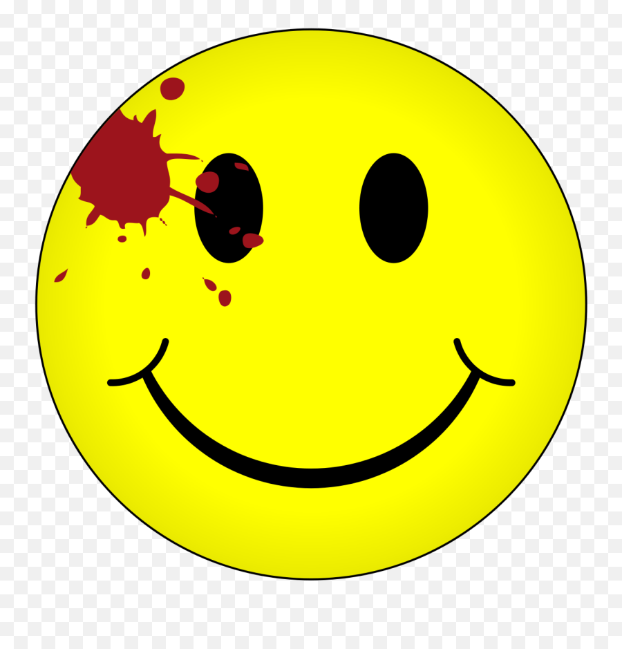 Watchmen - Wikiquote Transparent Watchmen Smiley Face Png,Blank Superman Logo