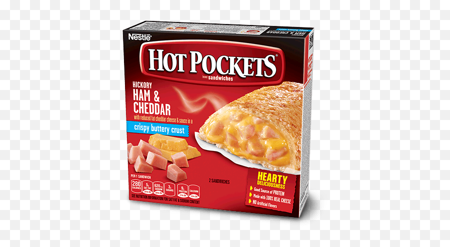 Hot Pocket Png Image - Hot Pockets Ham And Cheddar,Hot Pocket Png