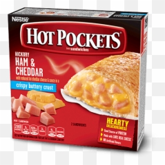 Hot Pocket Png Image - Hot Pockets Ham And Cheddar,Hot Pocket Png