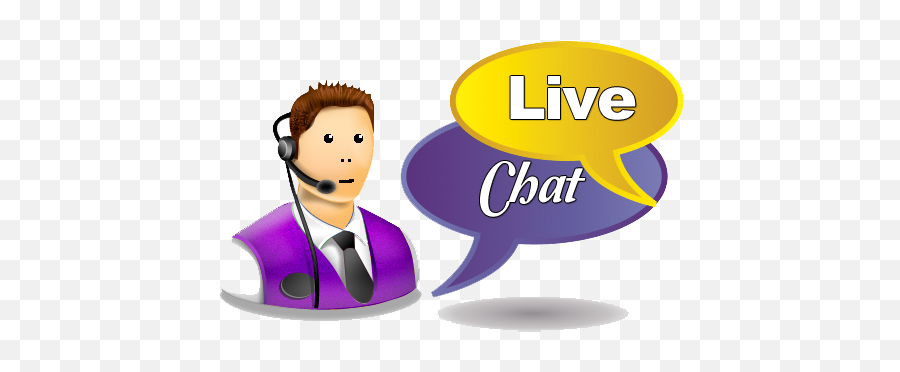 Download Live Chat Png Clipart - Free Transparent Png Images Live Chat Clipart,Live Icon Png