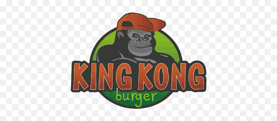King Kong Burger - Sandwiches Macaque Png,King Kong Png