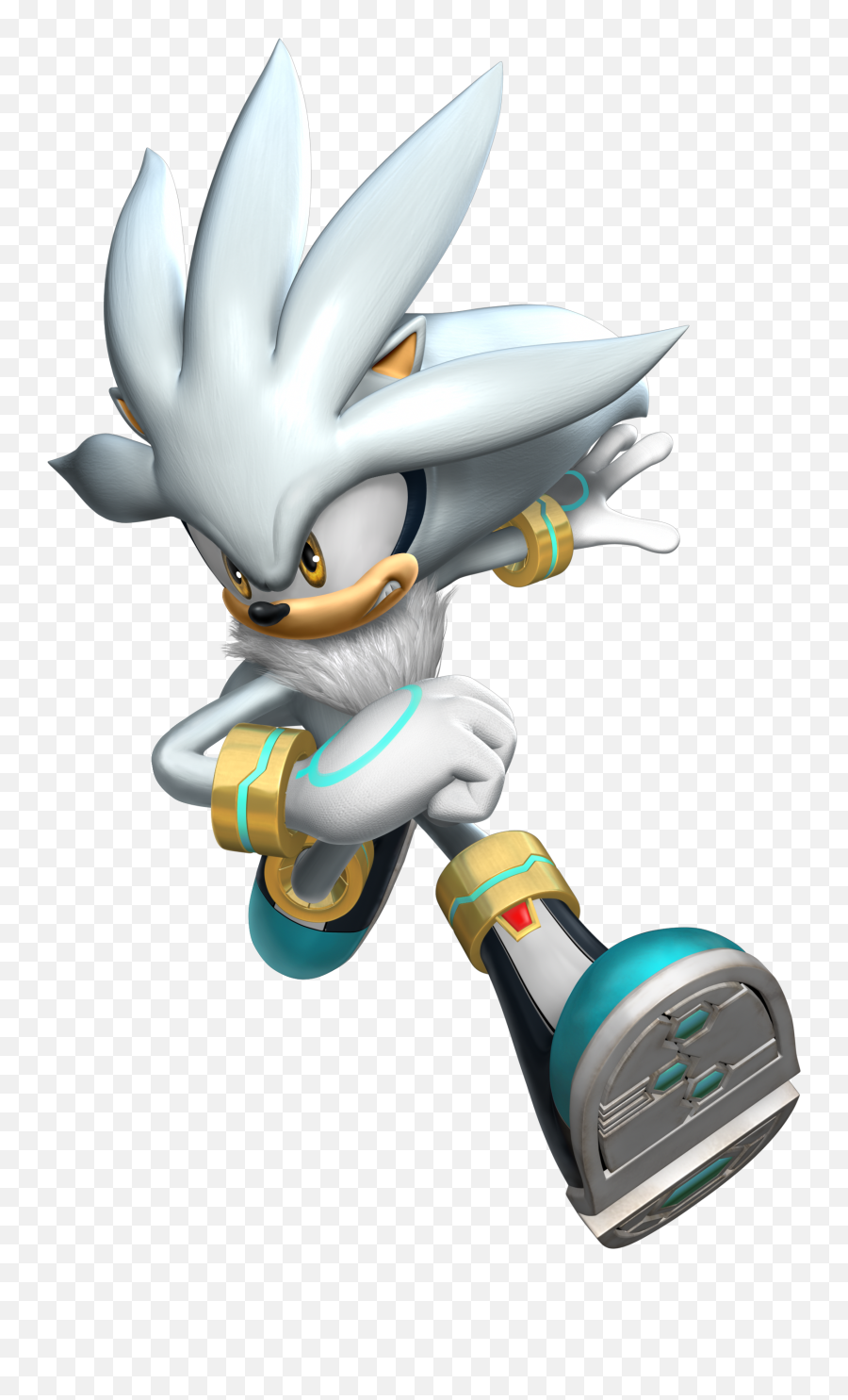 Rivals Silver - Silver The Hedgehog Sonic Rivals Png,Silver The Hedgehog Png