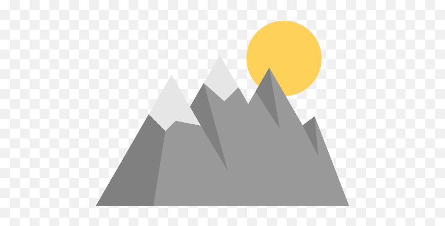 Mountains - Mountain Flat Design Png,Mountain Icon Png