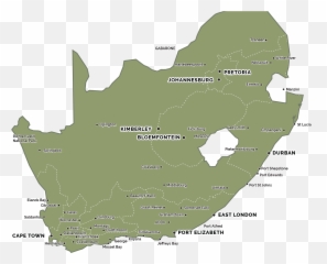 Download Hd South Africa Map Png Black - Transparent South Africa Map Png,Africa Map Png