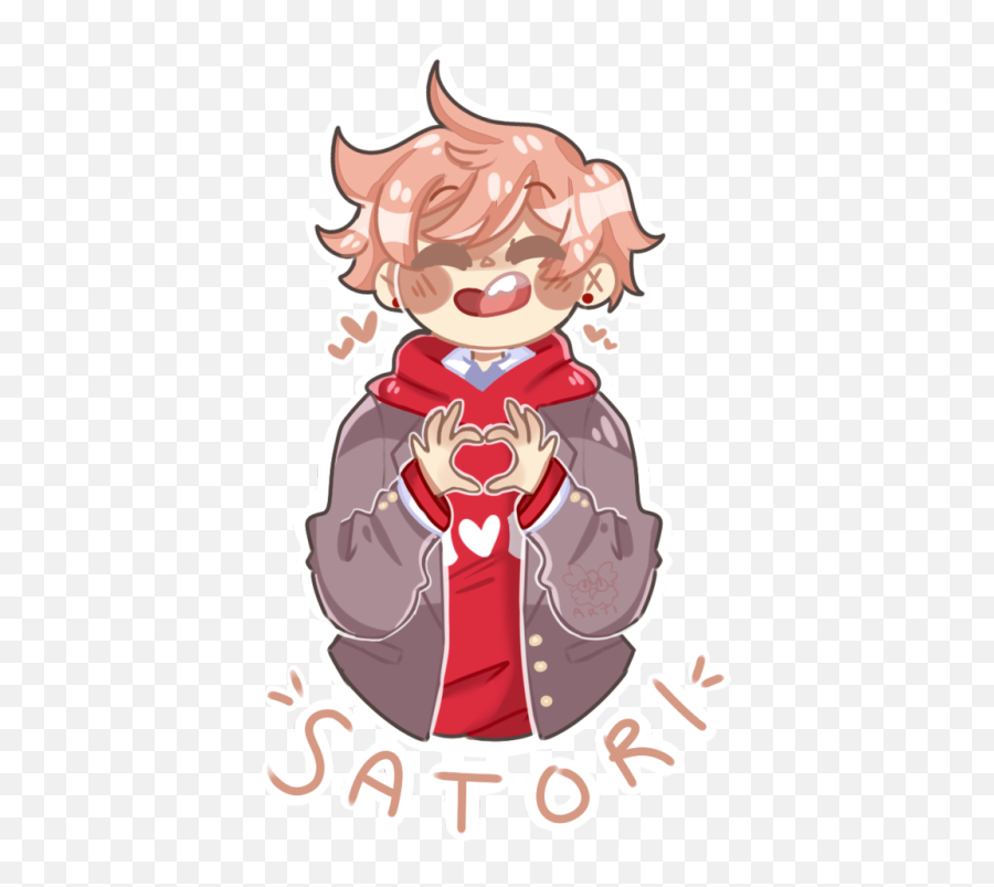 Download Hi Im Weak For This Boi Sayori Is My Bb And - Doki Doki Literature Club Boys Satori Png,Sayori Png