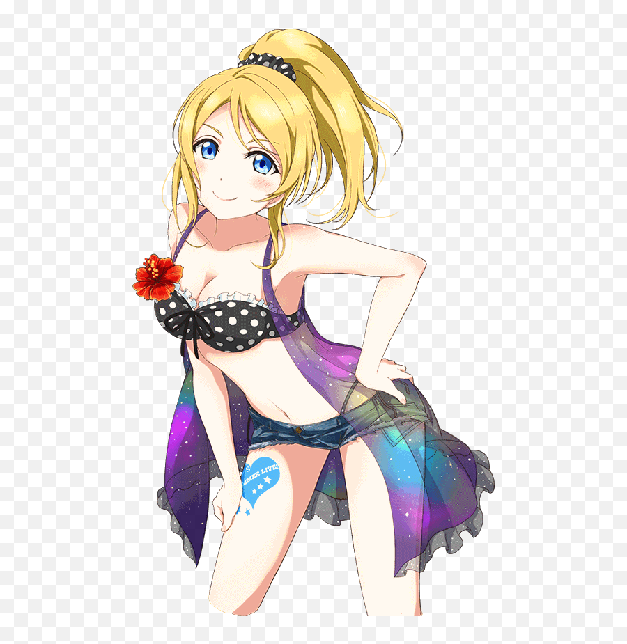 School Idol Tomodachi - Cards Album 123 Ayase Eli Sr Eli Ayase Png Bikini,Eli Ayase Transparent