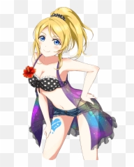 School Idol Tomodachi - Cards Album 123 Ayase Eli Sr Eli Ayase Png Bikini,Eli Ayase Transparent