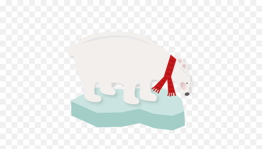 Polar Bear Svg Scrapbook Title Winter Cut File Snowflake - Illustration Png,Polar Bear Transparent Background