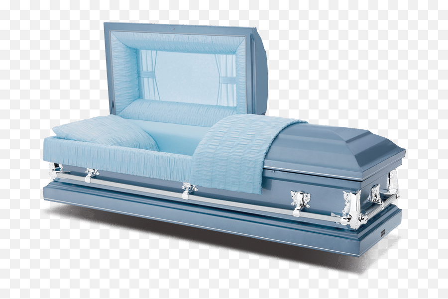 Ammen Family Spectra Blue Casket - 20 Gauge Steel Casket Png,Casket Png