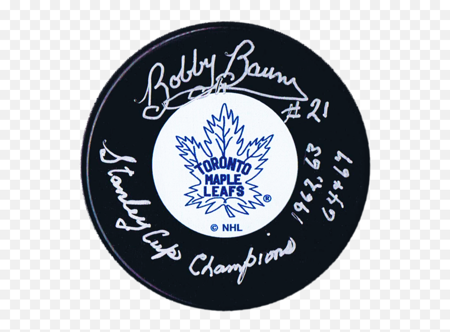 Bobby Baun Autographed Toronto Maple - Toronto Maple Leafs Png,Bobby Roode Png
