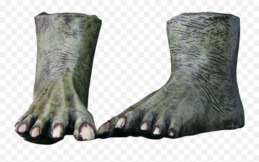 Monster Zombie Feet Shoe Covers - Zombie Foot Png,Feet Png