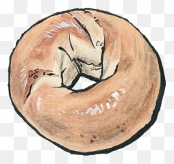 Bagels - Zingermanu0027s Bakehouse Bagel Drawing Png,Bagel Transparent