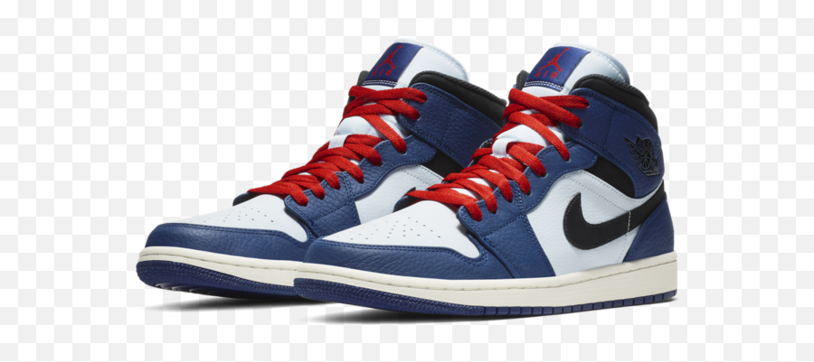 Air Jordan Png - Air Jordan 1 Mid Se U0027deep Royal Blue Air Jordan 1 Mid Cactus Flower,Air Jordan Png