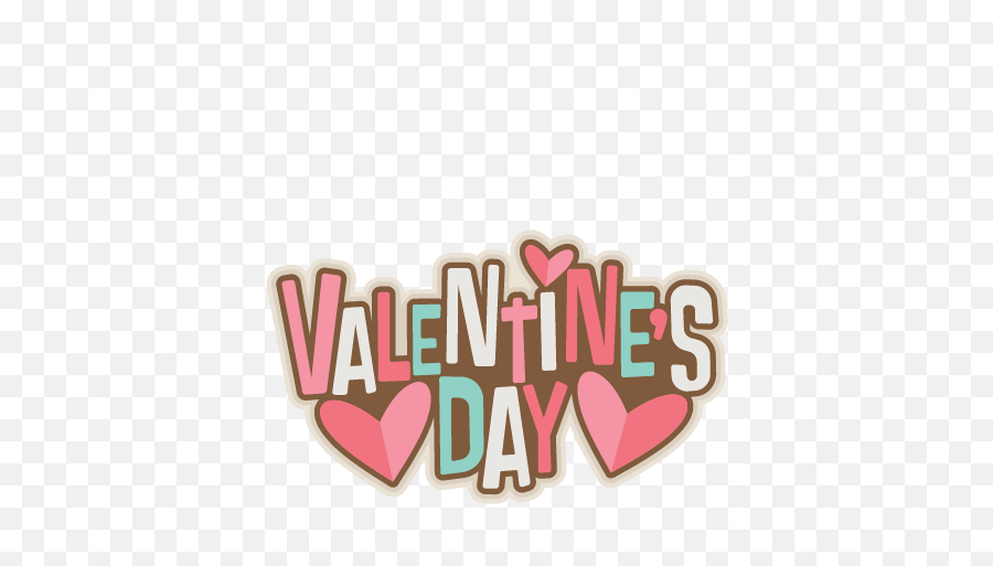 Valentineu0027s Day Title Svg Scrapbook Cut File Cute Clipart - Valentines Day Title Png,Valentines Day Png