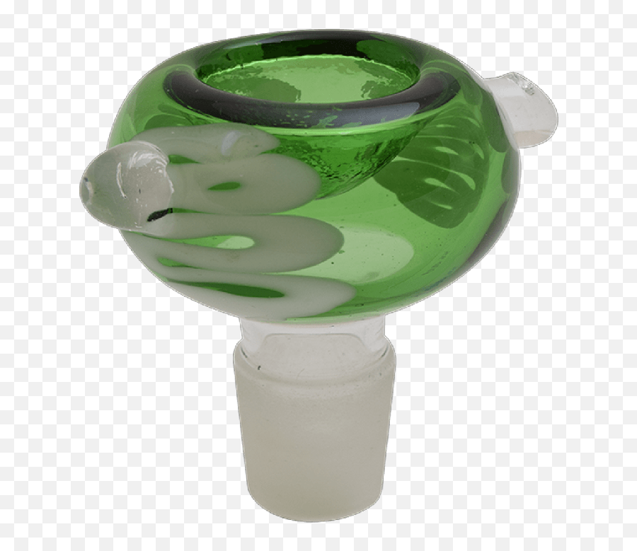 Green 19mm Bowl Wwhite Lines - Vase Png,White Lines Png