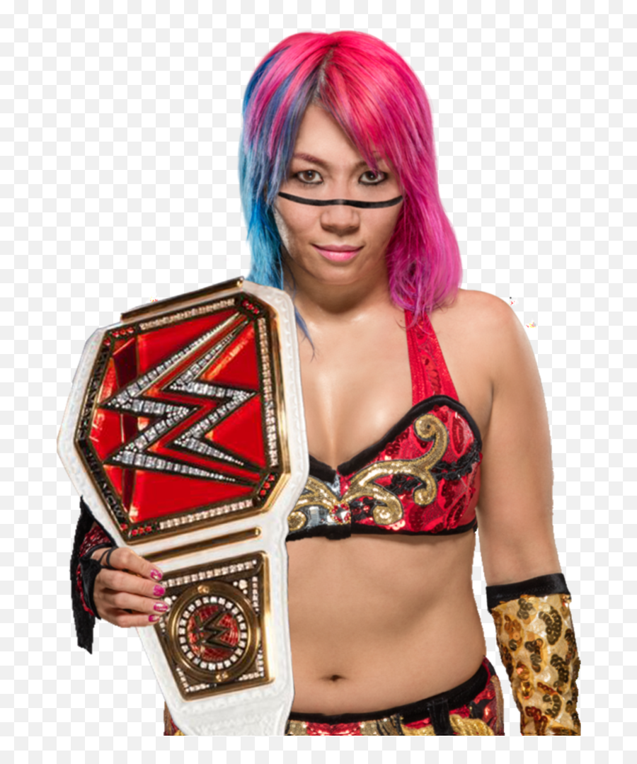 Asuka Vs Ember Moon Hd Png Download - Asuka Raw Champion,Ember Moon Png