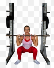 Squat Png - Weightlifter,Squat Png